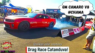 Drag Race Catanduva Carros Turbo Aspirados e Nitro GM Camaro V8 [upl. by Nawed]