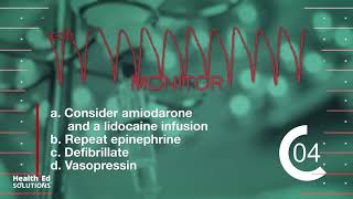 ACLS Megacode Scenario 4 In Hospital Cardiac Arrest [upl. by Maurreen28]