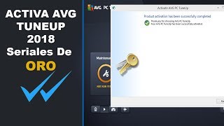 Cómo Activar AVG PC TUNEUP SERIALES DE ORO → VirtualJebb 2018 [upl. by Zellner]