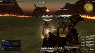 Final Fantasy XIV 10 Ifrit Boss White Mage Heal [upl. by Fasano]