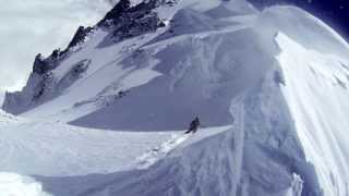 Gervasutti Couloir  Mont Blanc du Tacul 2013 [upl. by Lynea]