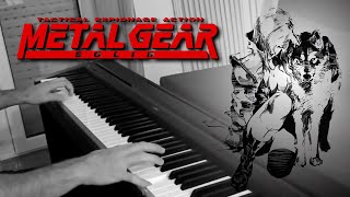 Metal Gear Solid  Enclosure piano cover [upl. by Tanny]