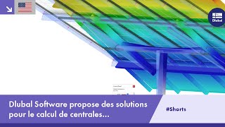 EN Dlubal Software propose des solutions pour le calcul de centrales photovoltaïques [upl. by Oguh431]