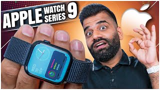 Apple Watch Series 9 Unboxing amp First Look  Double Tap Magic🔥🔥🔥 [upl. by Conlon]