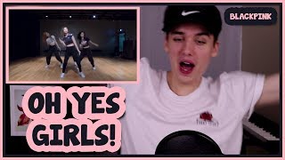 BLACKPINK  뚜두뚜두 DDUDU DDUDU DANCE PRACTICE REACTION OOF [upl. by Rog750]