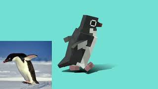 【Minecraft BE】Adelie Penguin  animation showcase [upl. by Nitsir300]