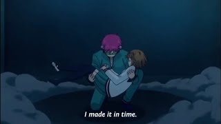 Saiki saves Chiyo [upl. by Rafaj]