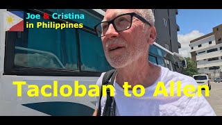 Bus from Tacloban Leyte to Allen Northern Samar [upl. by Dorrej]