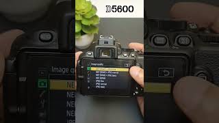 Nikon D5600 Image Quality Settings shorts dslr photography [upl. by Orecul]