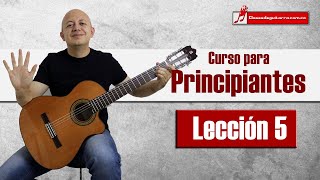 Curso de guitarra para principiantes Lección 5 CÍRCULOS ARMÓNICOS [upl. by Hobey]