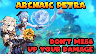 Use the Archaic Petra set the RIGHT way  Increase Elemental Damage [upl. by Bubb]