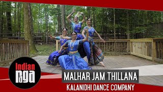 Malhar Jam Thillana  Kuchipudi Dance  IndianRaga Group Fellowship [upl. by Phoebe990]