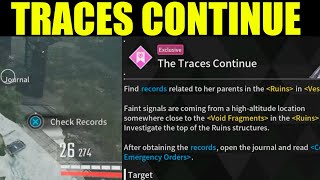 The first descendent quottraces continuequot quest guide  The Void Fragments in the ruins Location [upl. by Halle]