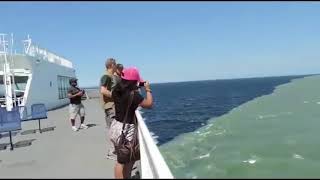 Rare Footage Of Atlantic Ocean And Pacific Ocean Meet [upl. by Simmonds]