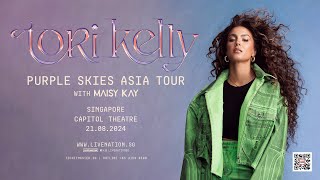 Tori Kelly  Purple Skies Asia Tour in Singapore [upl. by Jeromy]