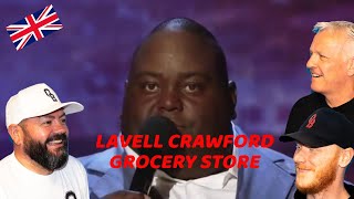 Lavell Crawford  Grocery Store REACTION  OFFICE BLOKES REACT [upl. by Starks]