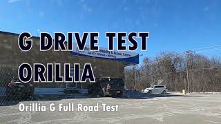 Orillia G Full Road Test  Full Route How to Pass Your Driving Test [upl. by Josey324]