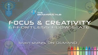 Focus amp Creativity Flow State Isochronics Tones for Creative Thinking Writing [upl. by Eihs]