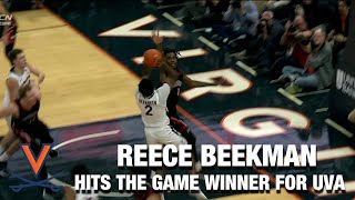 Reece Beekman Hits The Game Winner For Virginia [upl. by Eneliak]