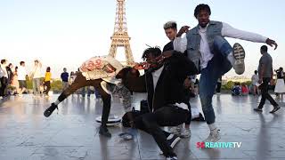 Salif Lasource amp La Racine Street Dance Paris Tour Eiffel Part 2 [upl. by Echo802]