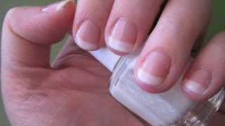 AtHome French Manicure [upl. by Ekihc]