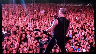 HD  Metallica  Seek and Destroy Live in Jakarta 2013 [upl. by Ardnaik]