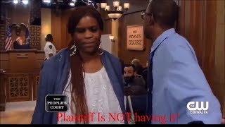 Plaintiff kicks door and Judge Milian flips out [upl. by Baylor167]