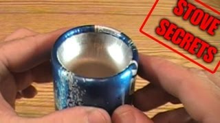 How To Make A RolledEdge Aluminum Bottle Stove [upl. by Vyky]