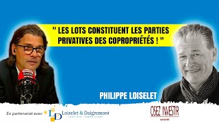 🏢 quot Les lots constituent les parties privatives des copropriétés  quot 🏠 [upl. by Yvor892]