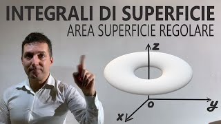 Integrali superficiali  calcolo aree di superfici regolari [upl. by Cassandre381]