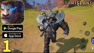 Tarisland Mobile Global Launch Gameplay Walkthrough Part 1 ios Android [upl. by Ynoble]