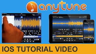 Musik App iPhone iPad ▷ Anytune iOS Tutorial mit allen Funktionen  Die ultimative App für Musiker [upl. by Bbor]
