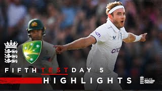 Broads Fairytale Ending  Highlights  England v Australia Day 5  LV Insurance Test 2023 [upl. by Merissa116]