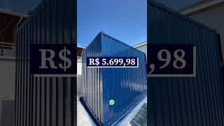 Container para depósitoalmoxarifado em Itajaí [upl. by Deutsch]