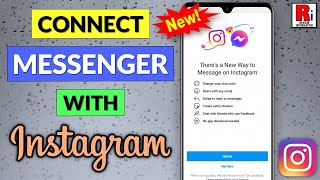 How to Connect Facebook Messenger with Instagram New Update [upl. by Belinda]