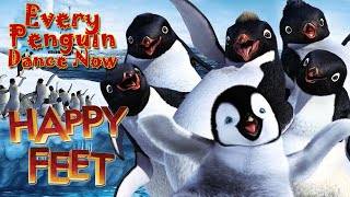 Every Penguin Dance Now  Happy Feet Music Video [upl. by Rabjohn815]