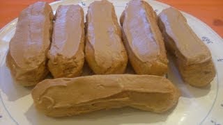 Comment faire des éclairs au café  RECETTE SPECIAL ECLAIRS CHOUX [upl. by Chrisy720]