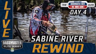 2021 Bassmaster LIVE at Sabine River  DAY 4 SUNDAY [upl. by Hudgens]