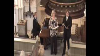 AnnMargreth Nyberg and Glenn Bengtsson sing Ave Maria by Mozart in Vinslöv 2009 [upl. by Enaujed]