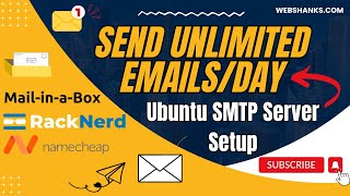 Send Unlimited Emails Per Day Using RackNerd VPS and MailinaBox Step by Step Setup Guide [upl. by Aynos]