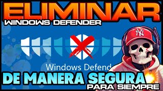 Eliminar completamente Windows defender  guia Windows 11 2025  💀 [upl. by Lyudmila96]