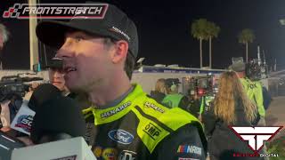 Ryan Blaney Crashes Out Of Daytona Duel quotIm Pied And I Have Every Right To Be Piedquot [upl. by Godfrey]