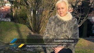 Bröstcancer  Susanne Ericsson berättar om sin resa [upl. by Rena]