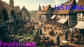 Feudalismo Europa Medieval Senhorio Sociedade Feudal Cristianismo Servos Feudo Absolutismo História [upl. by Roselia]