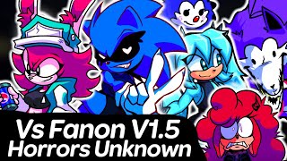 Vs Fanon V15  Horrors Unknown  New Songs  Friday Night Funkin [upl. by Ganiats]