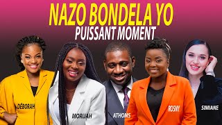 NAZO BONDELA YO PAR MORIJAH SIMIANE ROSNY PS ATHOMS ET DÉBORAH À KINSHASA UN PUISSANT MOMENT [upl. by Acinnej]