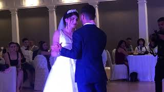 Little Something Beautiful  First Dance at Hellenic Banquet Hall [upl. by Akeber820]