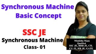 Synchronous Machine Basic Concept Part 1 in Hindi Synchronous Machine for SSC JE Class 1 [upl. by Rao]