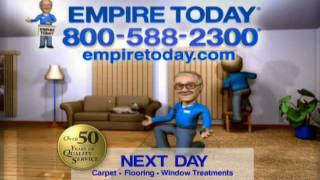 Empire Carpet  Empire Today Commercial End Tag [upl. by Jasmina404]