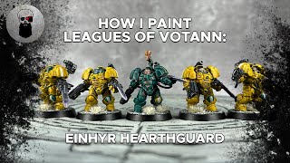 Contrast How I Paint Leagues of Votann Einhyr Hearthguard [upl. by Ridan]